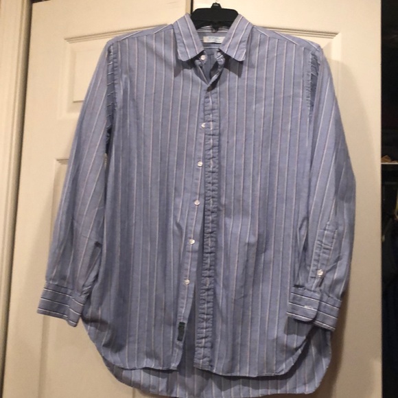 Bespoke Couture 16/34 The Hub LTD Broadcloth Shirt - Picture 1 of 5